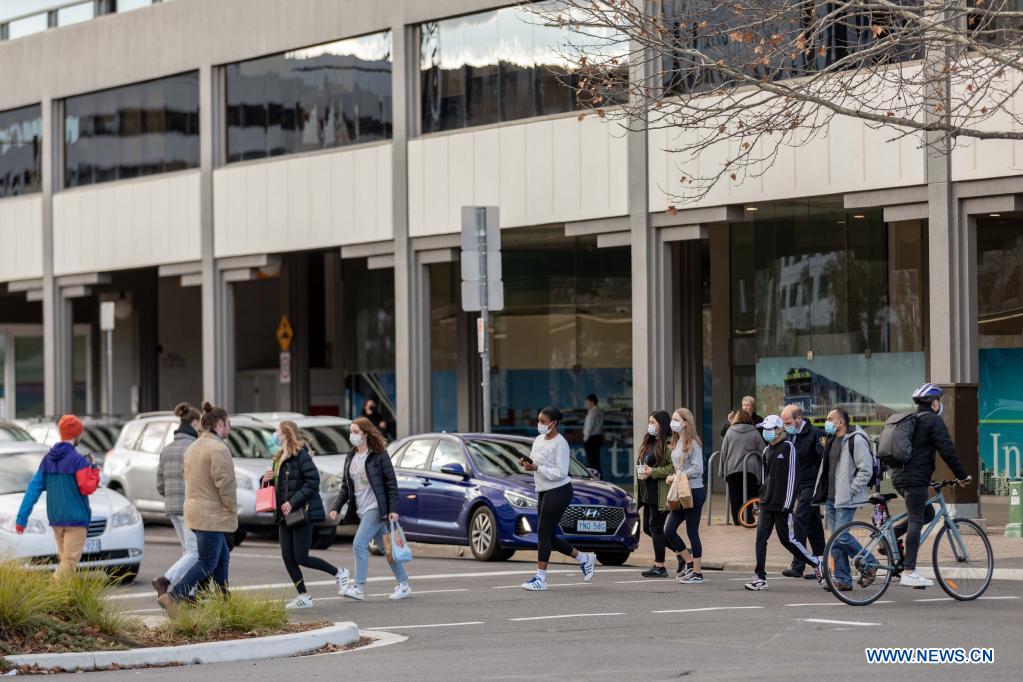New mandatory face mask requirements put in place in Canberra Xinhua
