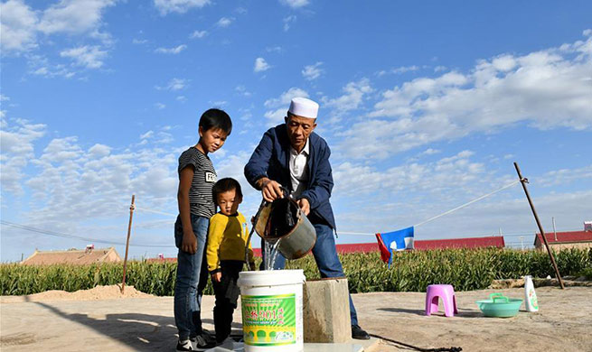 Water projects help improve water supplies in village of NW China's Ningxia