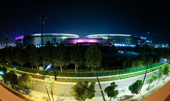 In pics: main venue of upcoming China Int'l Import Expo