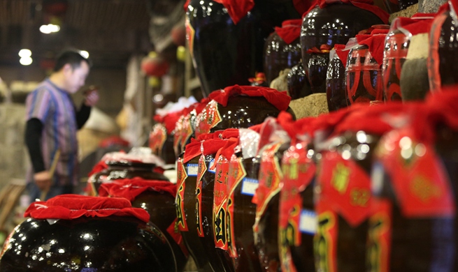 Rice wine brewing industry grows rapidly in Zhangjiajie, central China's Hunan