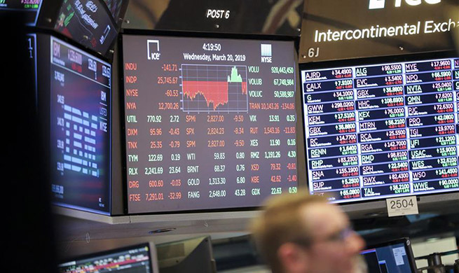 U.S. stocks close mixed amid Fed announcement