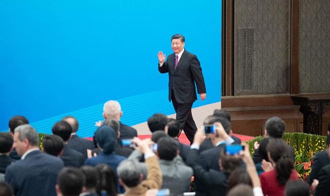 Xi meets the press as second BRF concludes