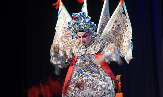 Cantonese opera staged at Kreta Ayer People's Theater in Singapore