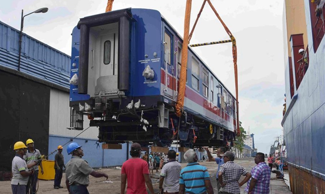 Sri Lanka imports train from China for upcountry line