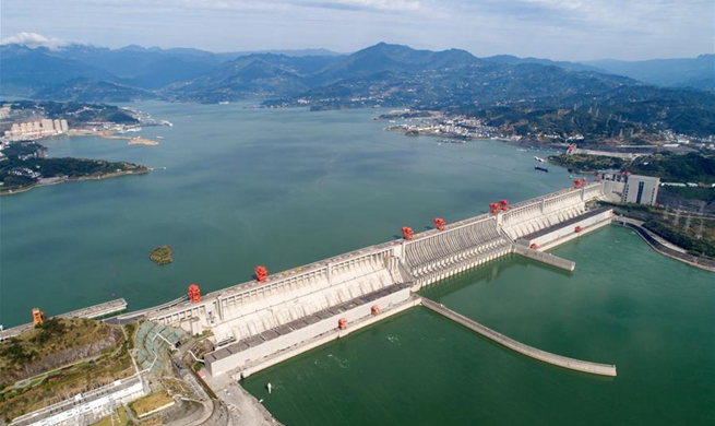 175-meter experimental impoundment of Three Gorges comes to end