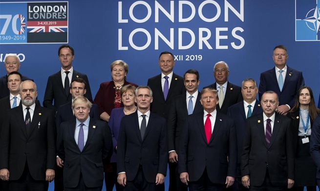 NATO leaders meet in Britain amid rows