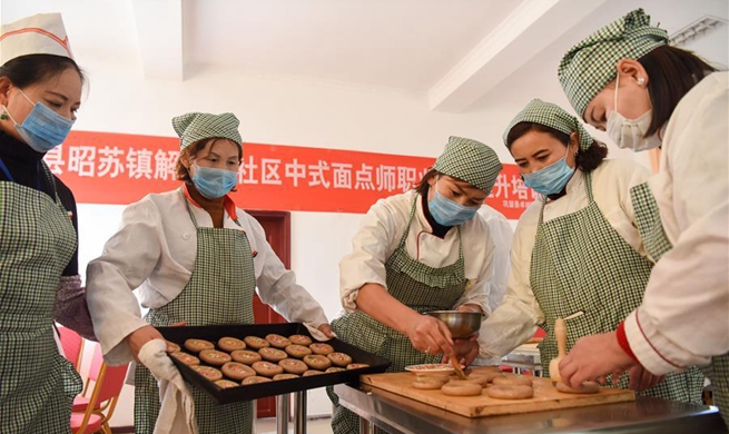 Various vocational training programs conducted to help people increase income in Xinjiang