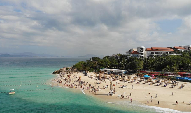 China resort island receives over 83 mln tourists in 2019