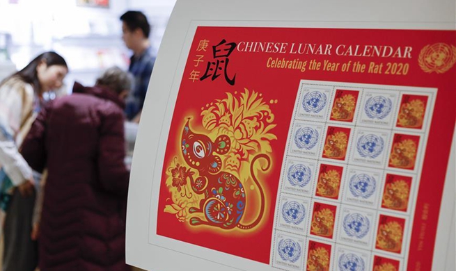 UN Postal Administration issues stamp sheet for Chinese Lunar New Year