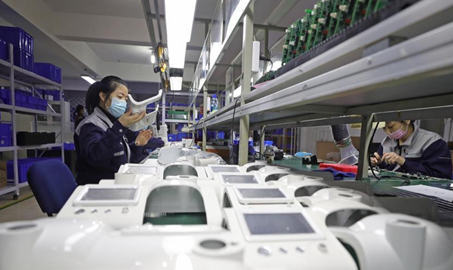 Workers rush back to work to guarantee medical supplies