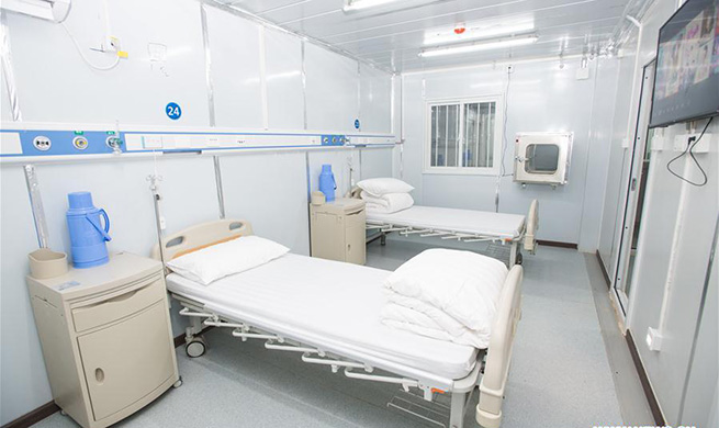 Leishenshan Hospital in Wuhan uses modular design based on layout of field hospital