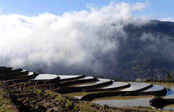 In pics: Hani terraced fields in Yuanyang County, SW China's Yunnan