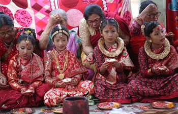 Bel Bibaha ceremony held in Kathmandu, Nepal