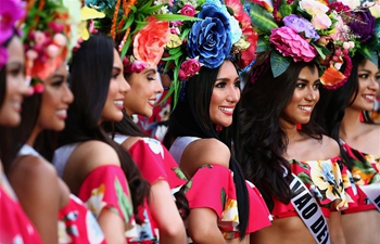 Annual "Grand Parade of Beauties" held in Quezon City, the Philippines