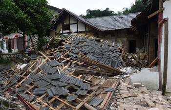 Aftermath of SW China earthquake