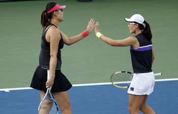 In pics: women's doubles 3rd round at US Open