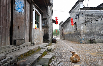 Ancient buildings well-preserved in Liukeng village, E China's Jiangxi