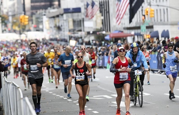 Over 50,000 runners participate in New York City Marathon