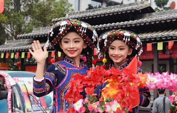 15th Mojiang International Twins Festival held in SW China's Yunnan