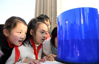 Community holds activity to promote popular science among children in E China