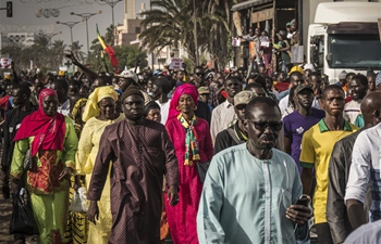 People protest raise of electricity price in Dakar, Senegal