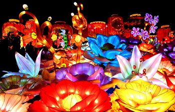 Lantern fair kicks off in Sanmenxia City, China's Henan