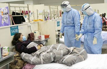 In pics: temporary hospital in Wuhan
