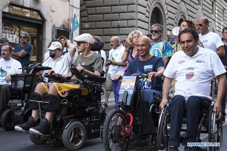 ITALY-ROME-DISABILITY PRIDE PARADE