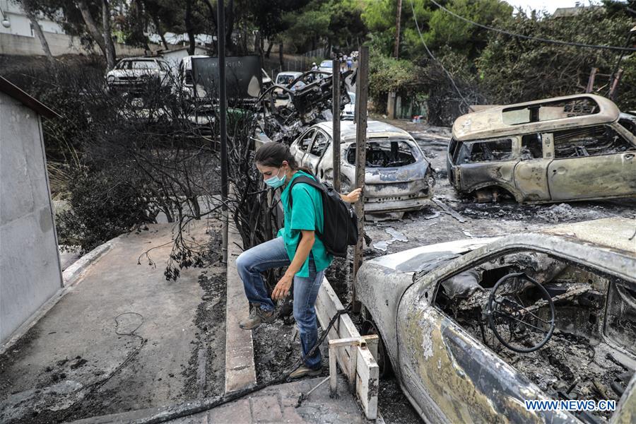 GREECE-MATI-WILDFIRES