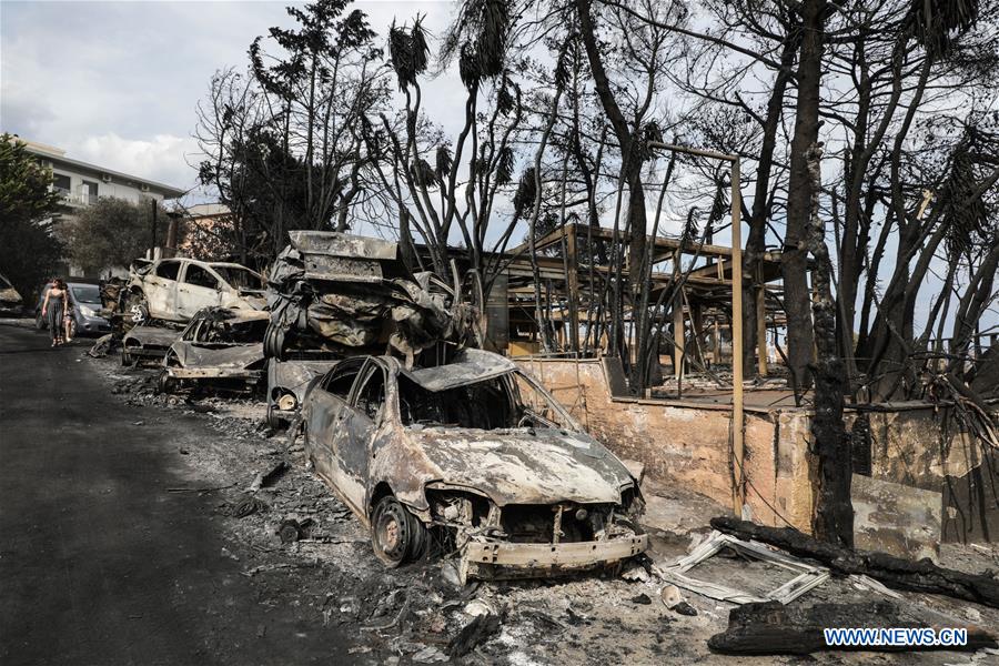 GREECE-MATI-WILDFIRES