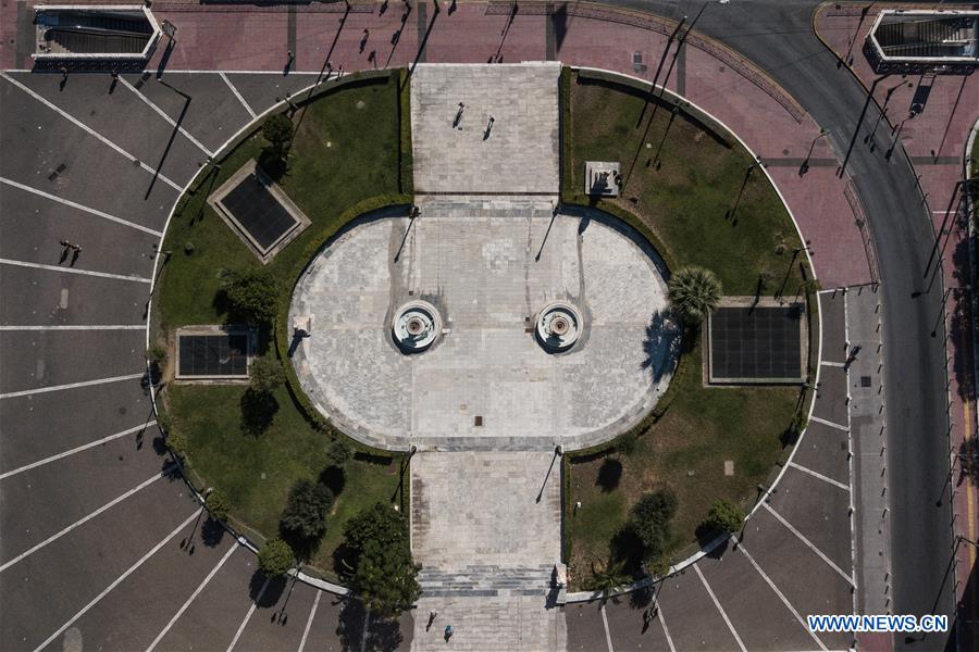 GREECE-ATHENS-SUMMER HOLIDAY-EMPTY STREETS