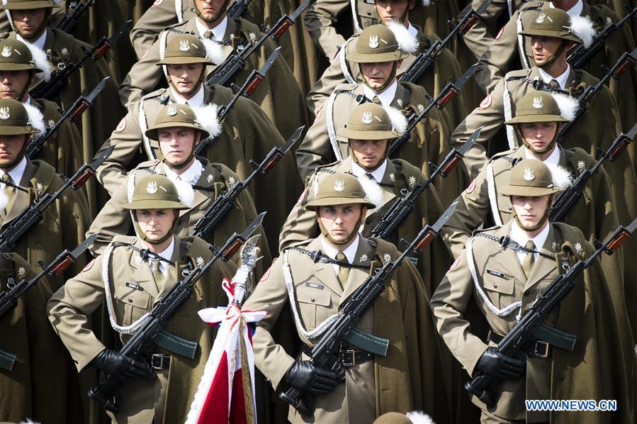 POLAND-WARSAW-ARMED FORCES DAY-MILITARY PARADE
