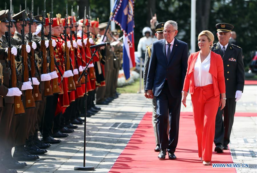 CROATIA-ZAGREB-AUSTRIAN PRESIDENT-VISIT
