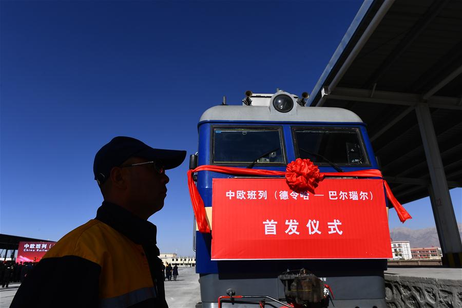 CHINA-QINGHAI-CHINA-EUROPE FREIGHT TRAIN-LAUNCH (CN)