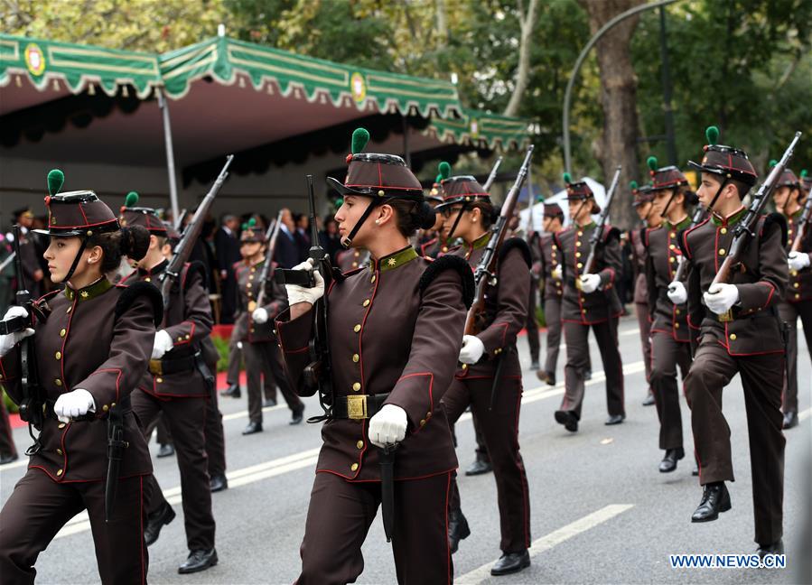 PORTUGAL-LISBON-WWI-100TH ANNIVERSARY-MILITARY PARADE