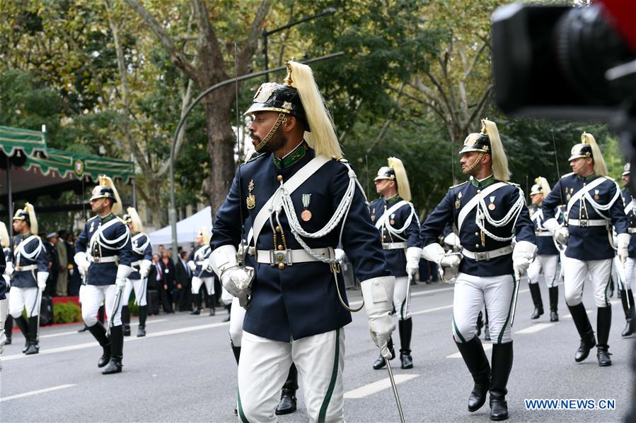 PORTUGAL-LISBON-WWI-100TH ANNIVERSARY-MILITARY PARADE