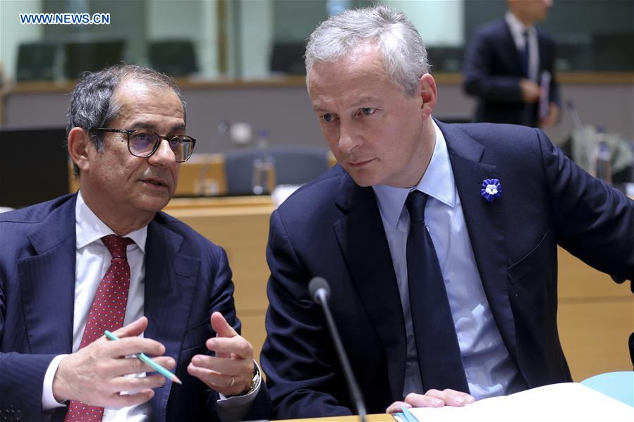 BELGIUM-BRUSSELS-EUROGROUP-FINANCE MINISTER-MEETING