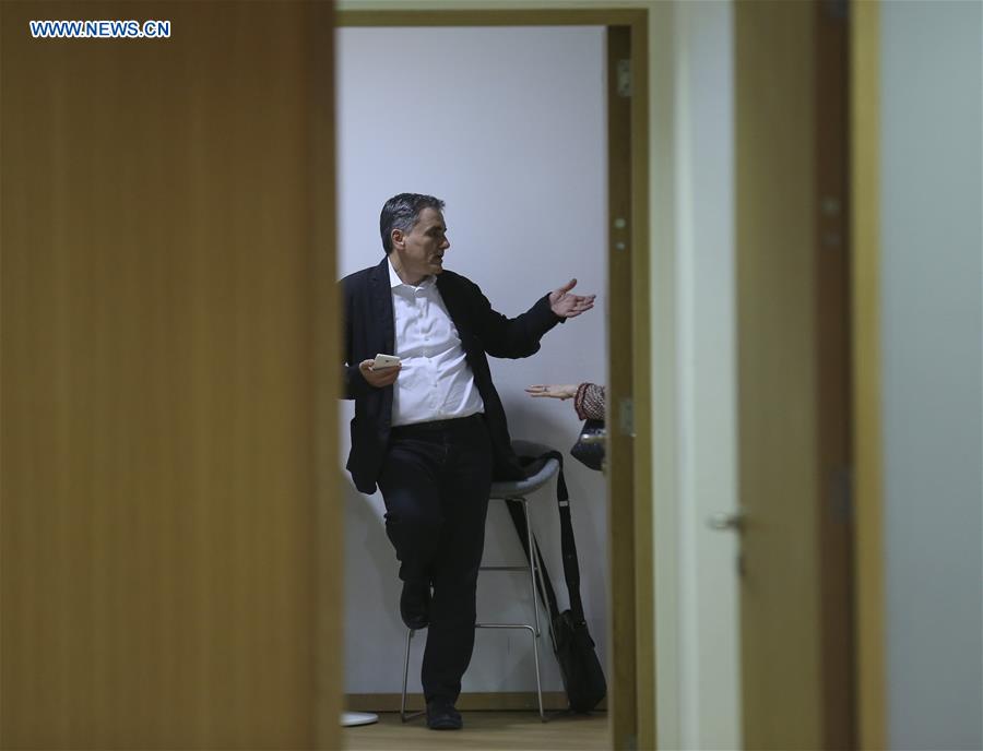 BELGIUM-BRUSSELS-EUROGROUP-FINANCE MINISTER-MEETING