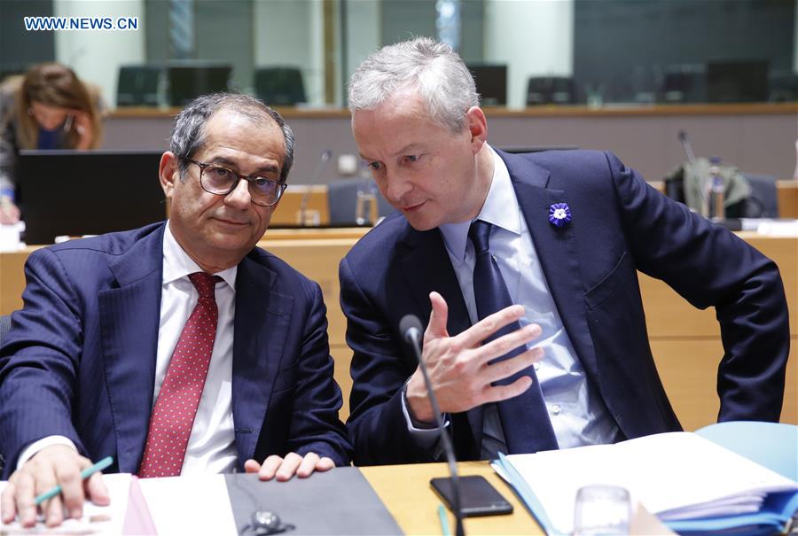 BELGIUM-BRUSSELS-EUROGROUP-FINANCE MINISTER-MEETING