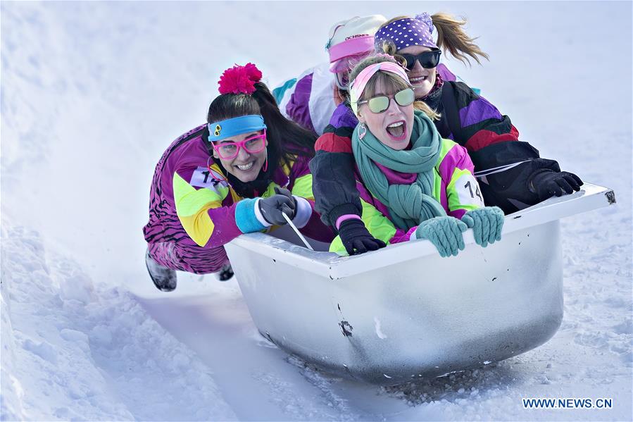 SWITZERLAND-STOOS-BATHTUB RACE