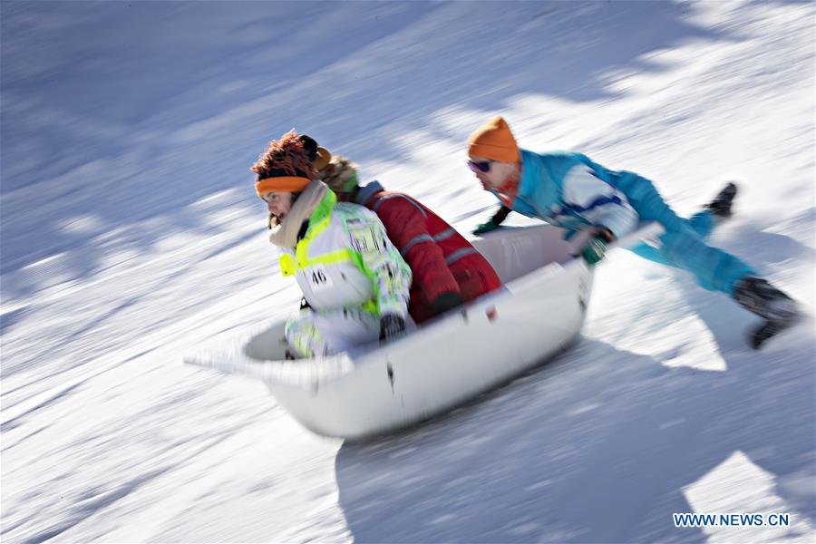 SWITZERLAND-STOOS-BATHTUB RACE