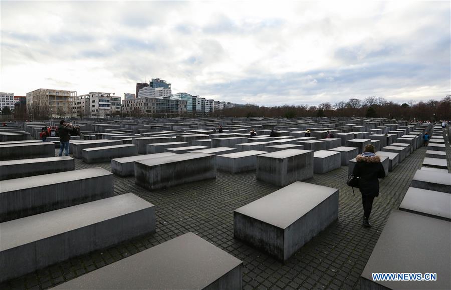 GERMANY-BERLIN-MEMORIAL TO THE MURDERED JEWS OF EUROPE-INTERNATIONAL HOLOCAUST REMEMBRANCE DAY