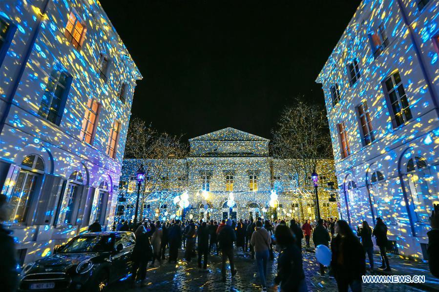 BELGIUM-BRUSSELS-LIGHT FESTIVAL