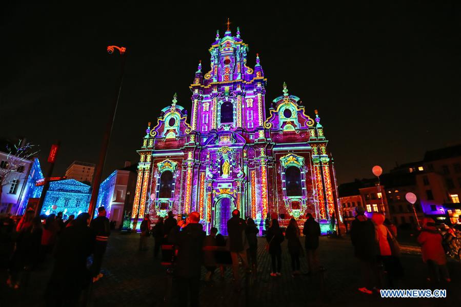 BELGIUM-BRUSSELS-LIGHT FESTIVAL