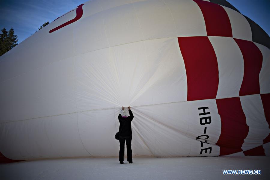 SWITZERLAND-SATTEL-HOT AIR BALLOONS-FESTIVAL