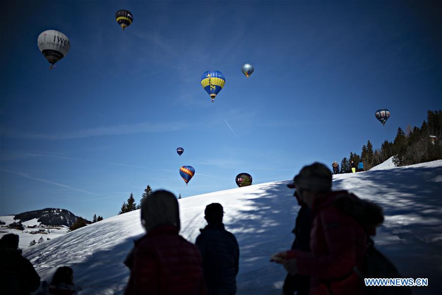 SWITZERLAND-SATTEL-HOT AIR BALLOONS-FESTIVAL