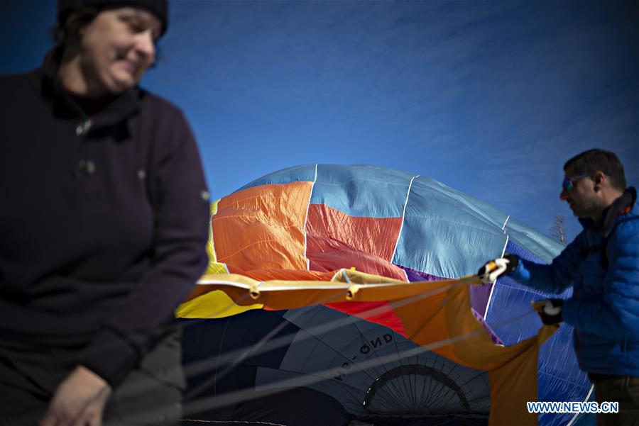 SWITZERLAND-SATTEL-HOT AIR BALLOONS-FESTIVAL