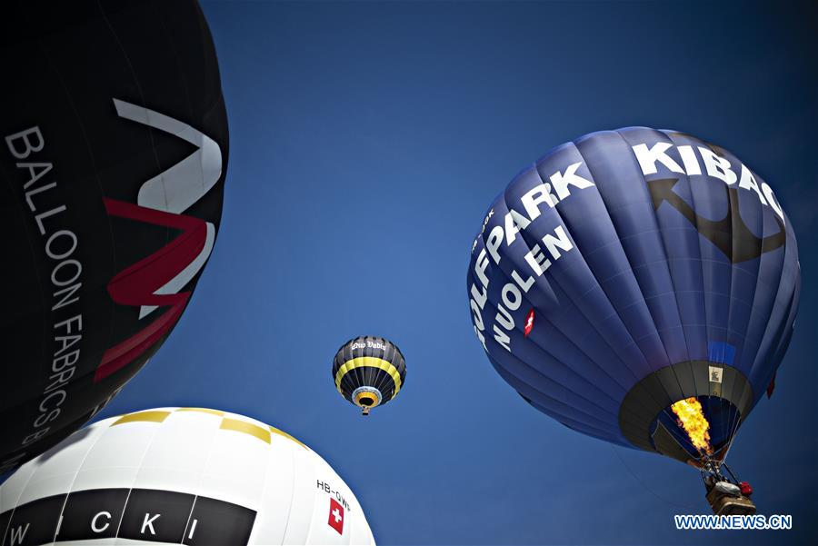 SWITZERLAND-SATTEL-HOT AIR BALLOONS-FESTIVAL