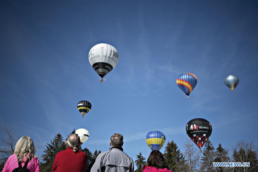 SWITZERLAND-SATTEL-HOT AIR BALLOONS-FESTIVAL