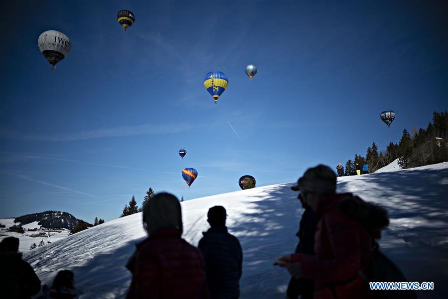 SWITZERLAND-SATTEL-HOT AIR BALLOONS-FESTIVAL